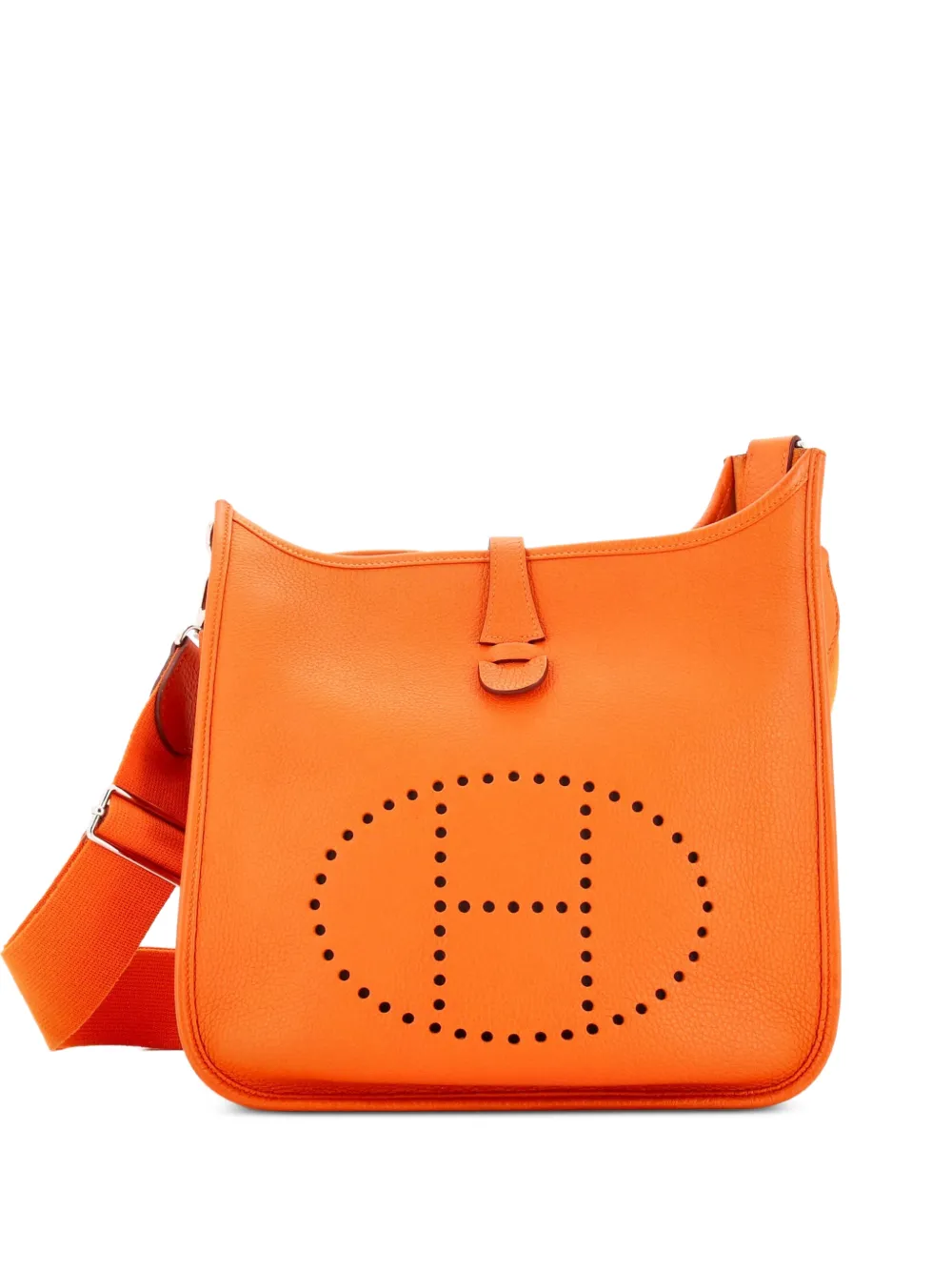 Hermès Pre-Owned Evelyne Bag Gen III Clemence PM crossbody bag - Arancione