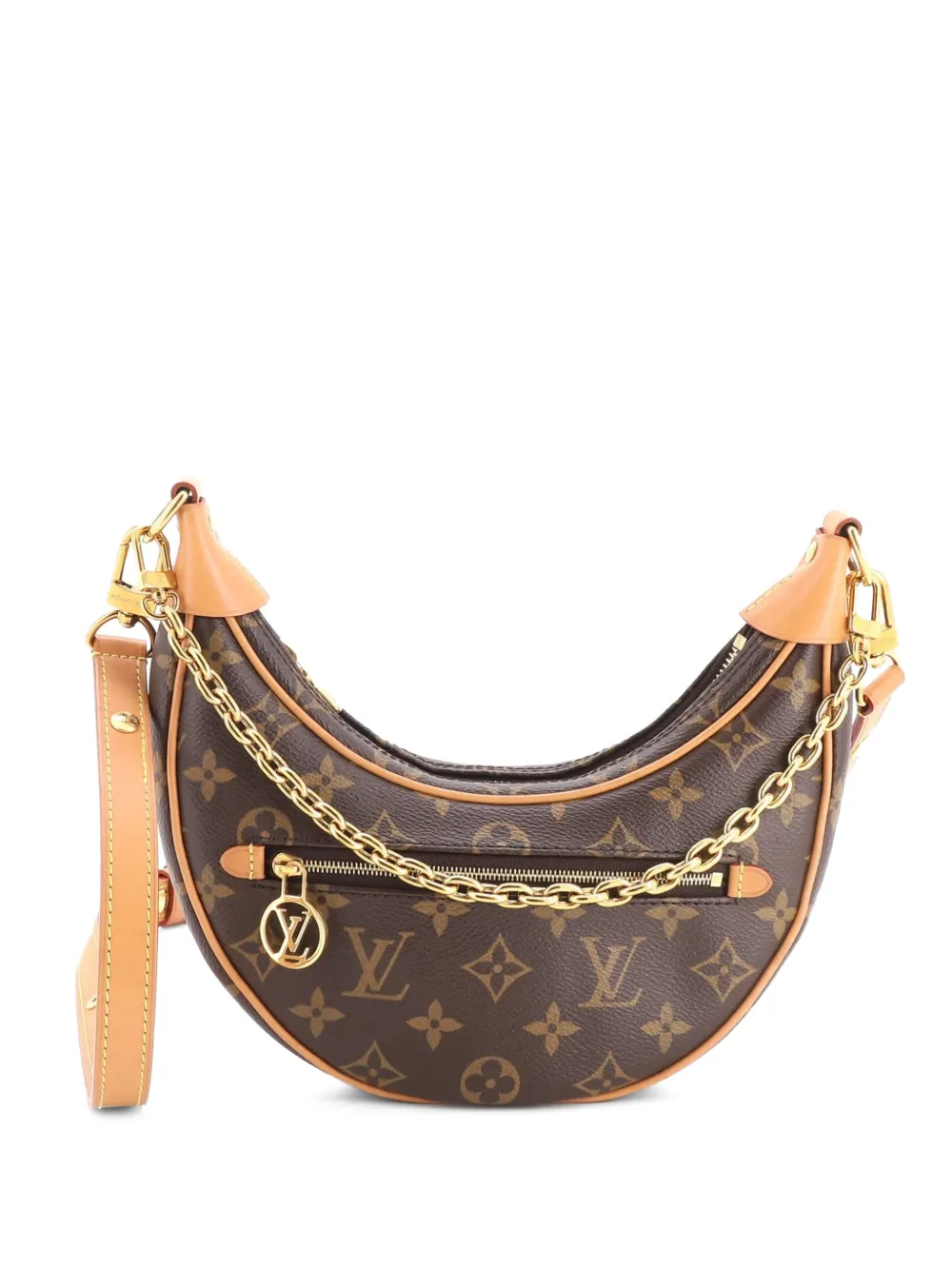 Louis Vuitton Pre-Owned Loop Monogram Canvas-Beuteltasche - Braun