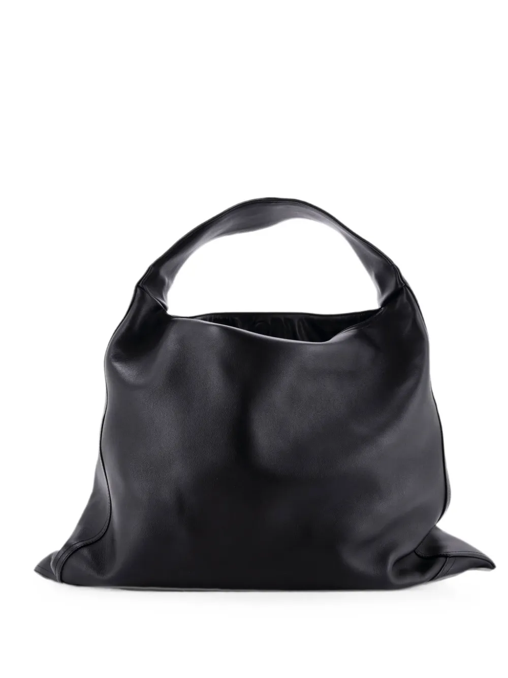 Bottega Veneta Pre-Owned Hop Leather Large hobo bag - Black