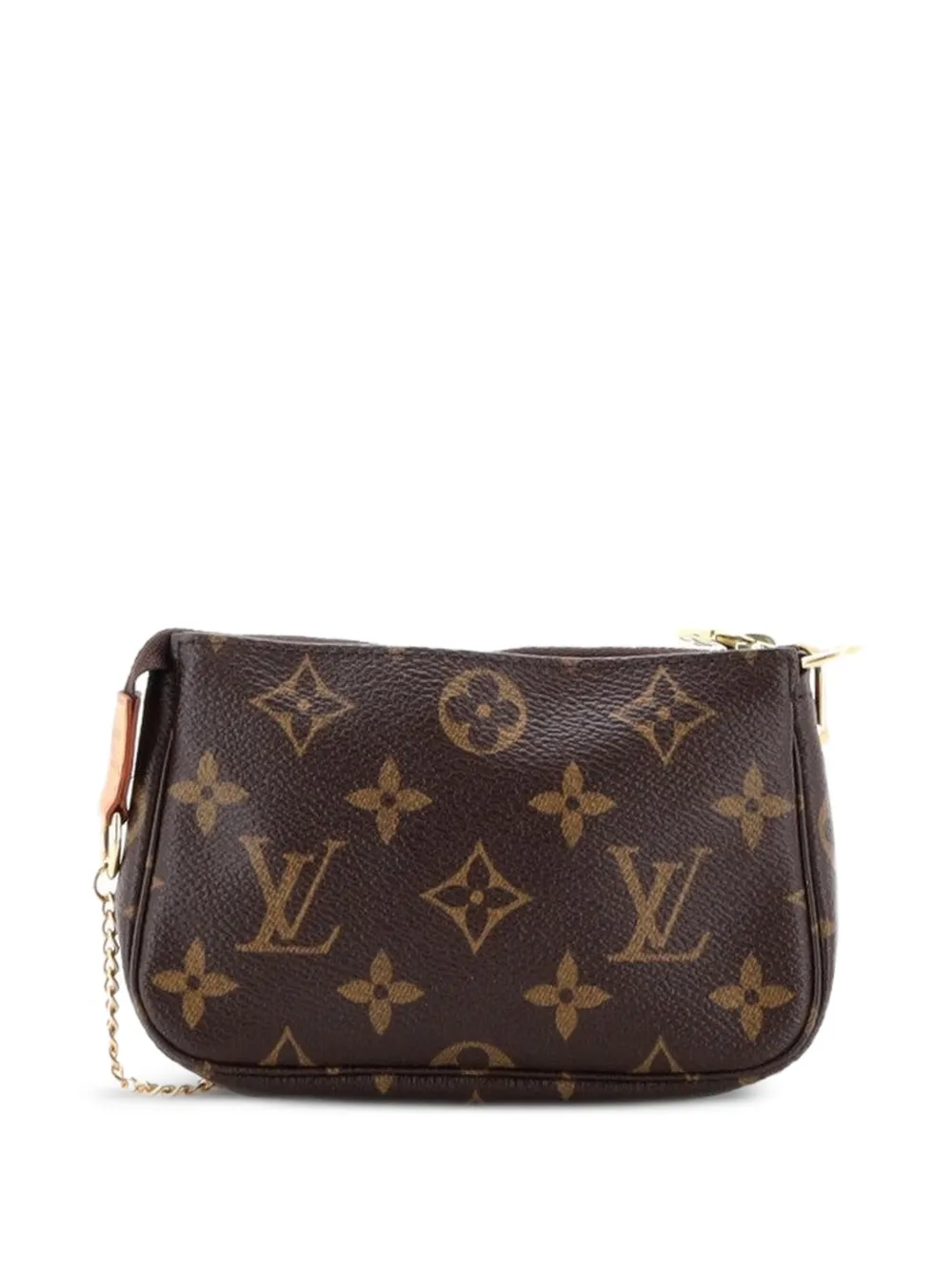 Louis Vuitton Pre-Owned Pochette Accessoires Monogram Canvas Mini clutch bag - Marrone
