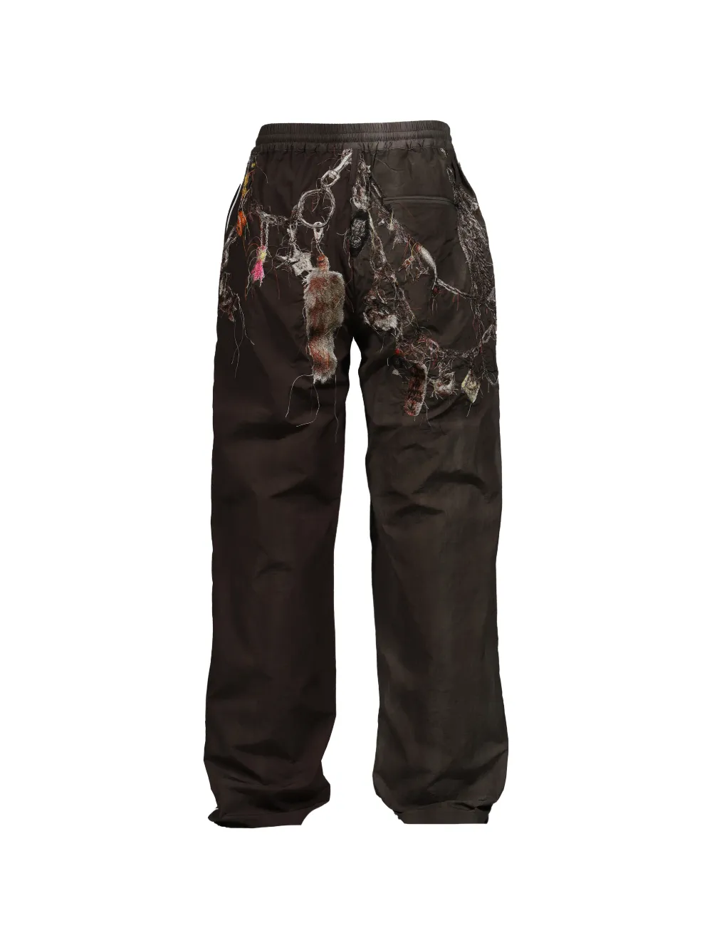 Doublet Trainingsbroek met borduurwerk Grijs