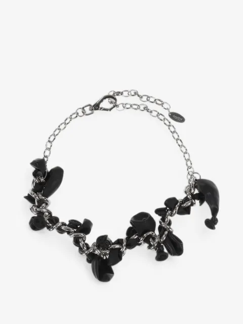 Doublet Balloon curb-chain necklace