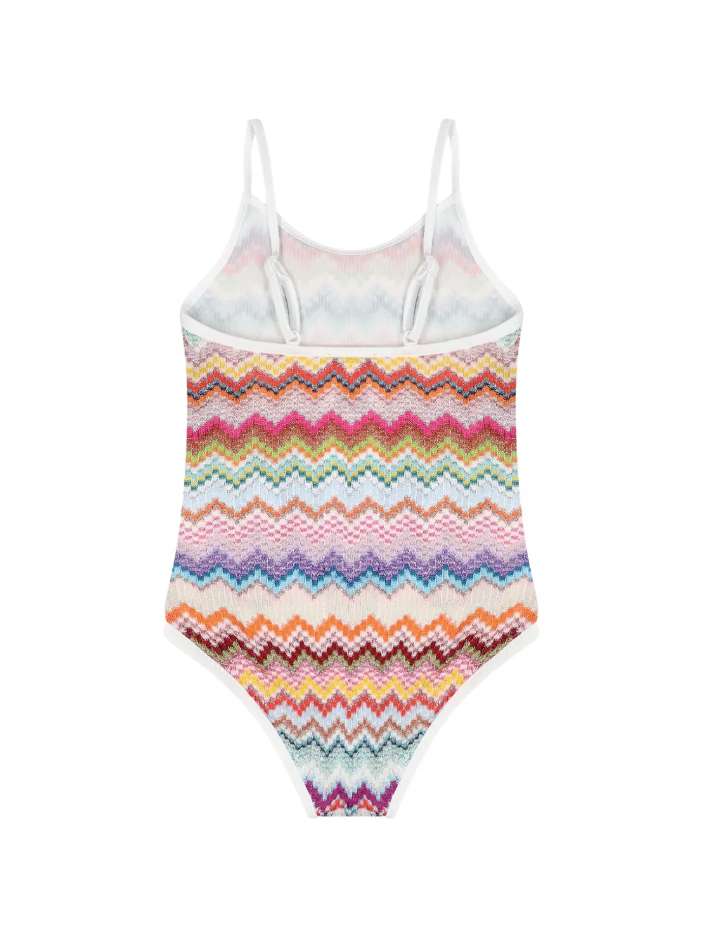 Missoni Kids Badpak met zigzag-patroon Beige