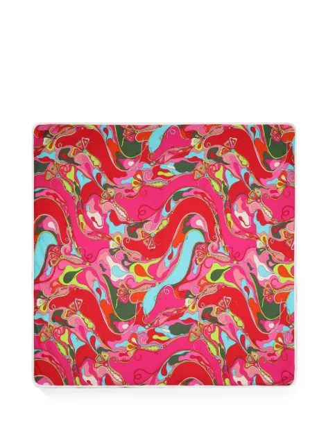 PUCCI Junior Orchidee cotton blanket