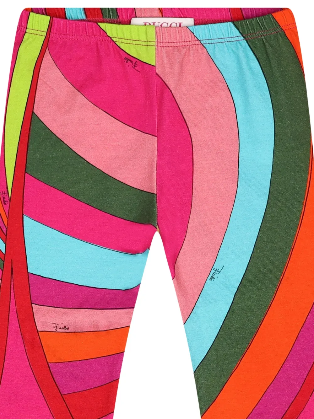 PUCCI Junior Iride katoenen legging Roze