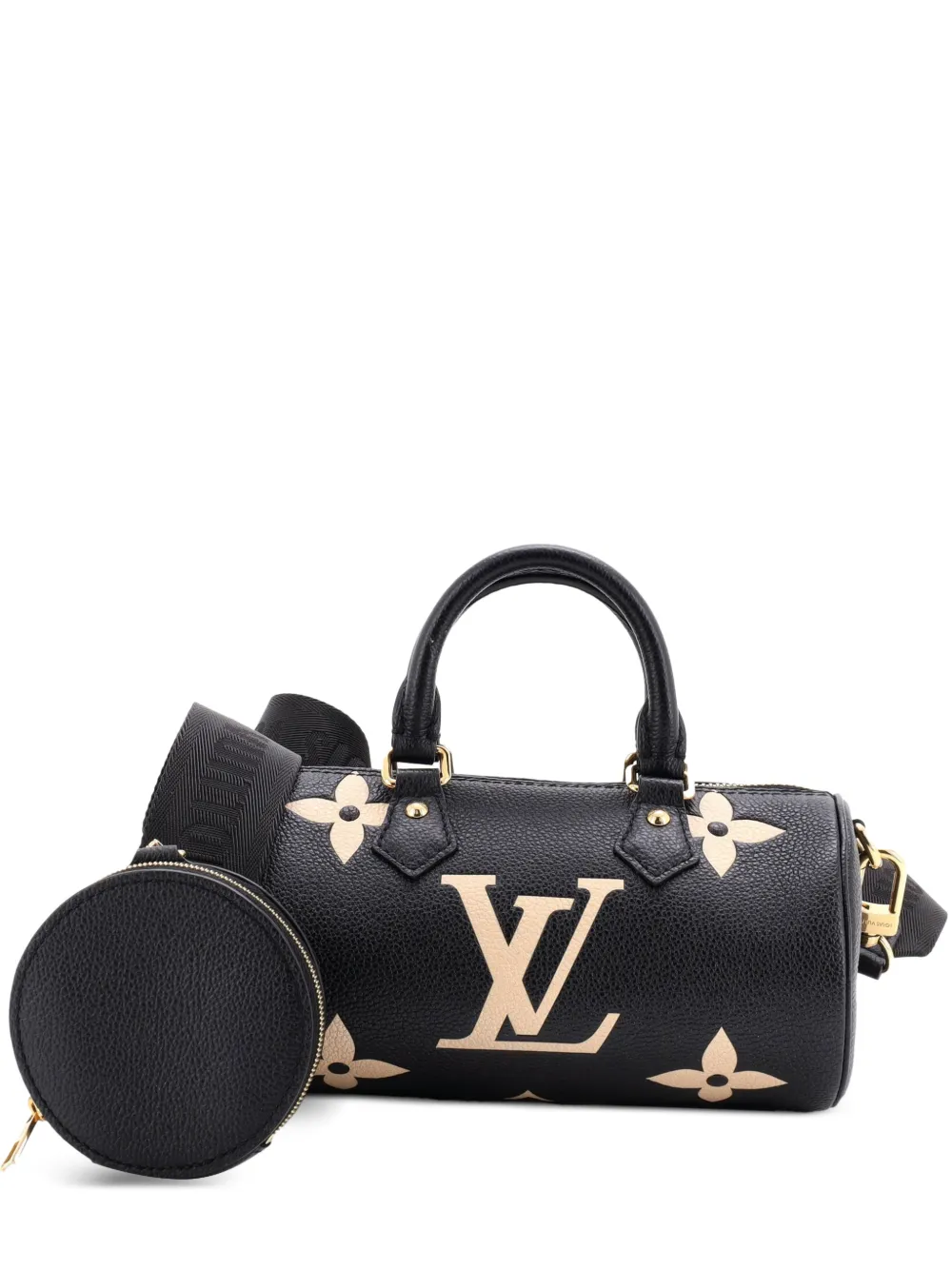 Louis Vuitton Pre-Owned Papillon Handbag Bicolor Monogram Empreinte Giant BB crossbody bag - Nero