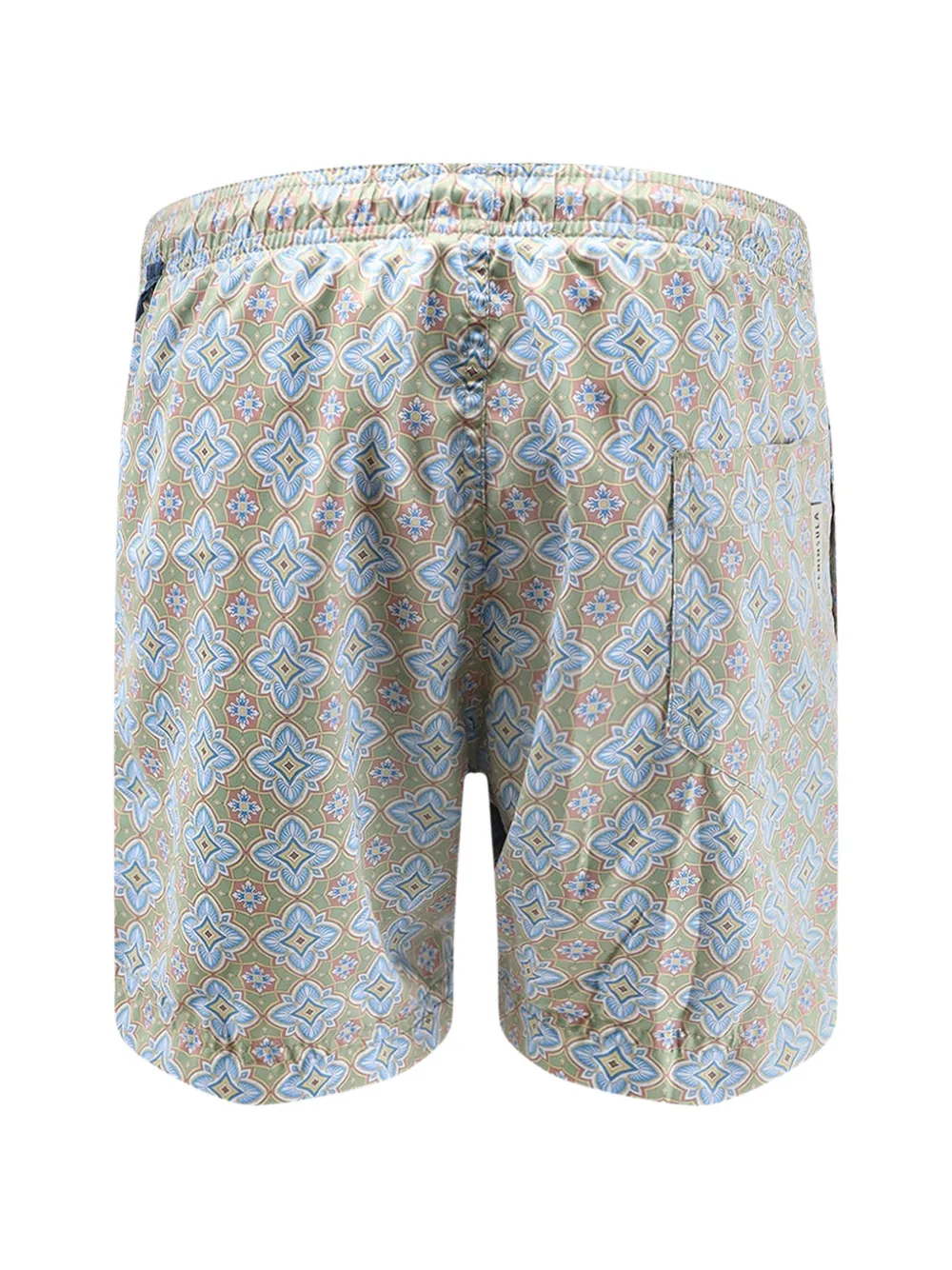 PENINSULA SWIMWEAR San Pietro tile-print swim trunks Blauw