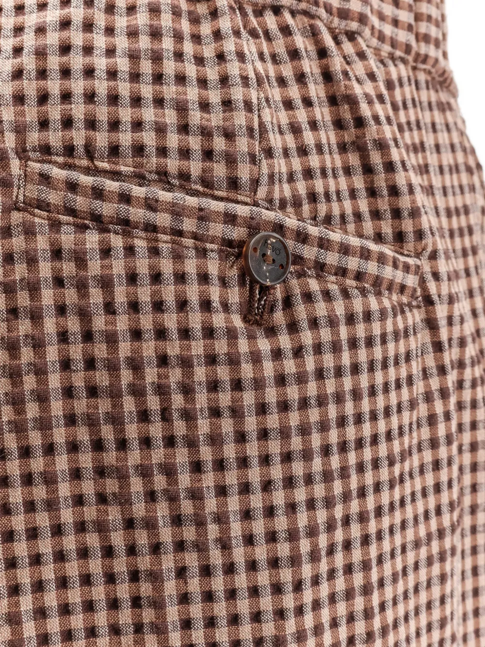Hevo Torre Lapillo checked shorts Bruin