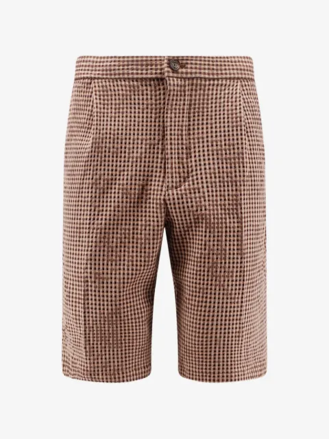 Hevo Torre Lapillo checked shorts