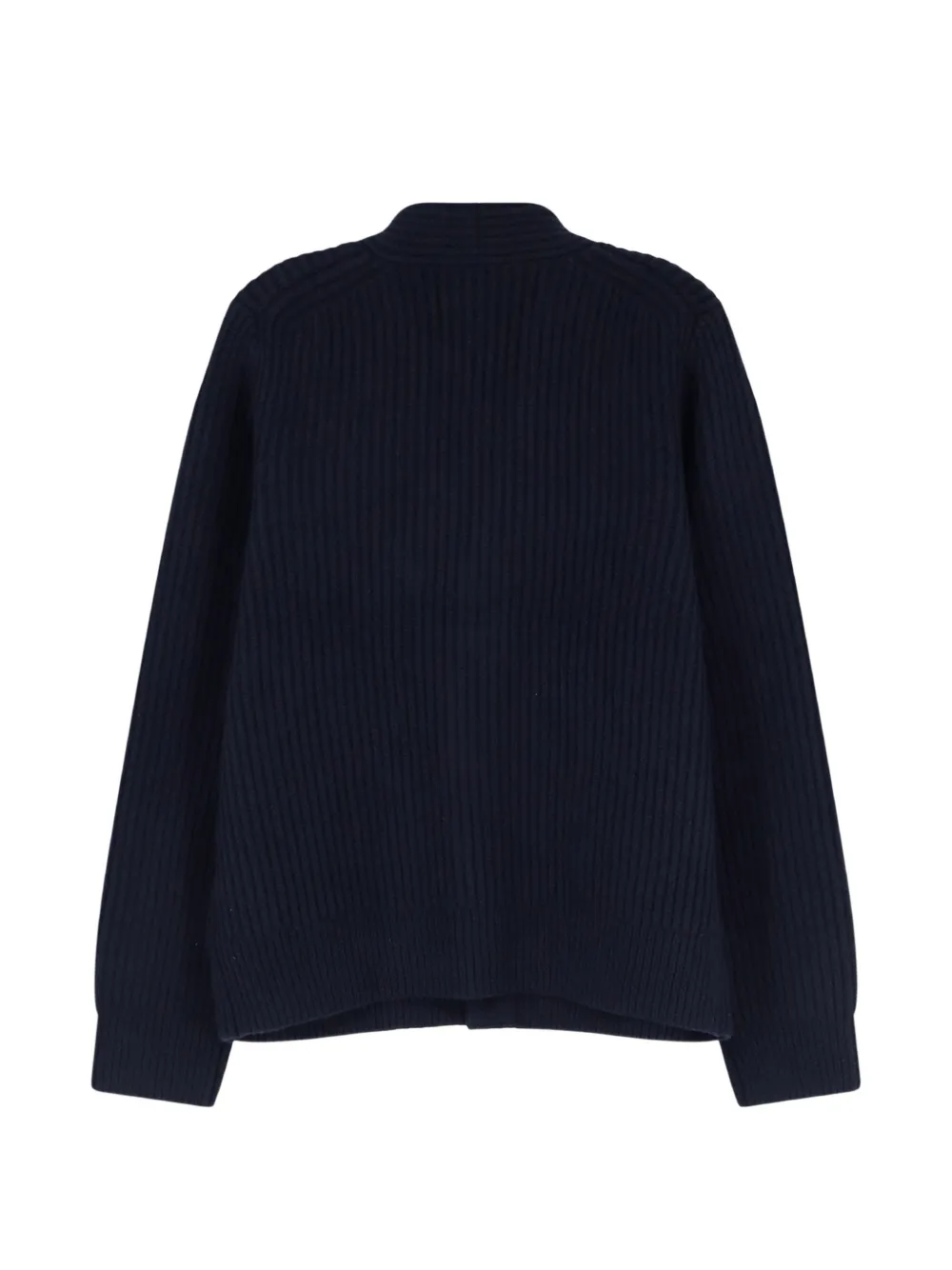 Vince Ribgebreid vest Blauw