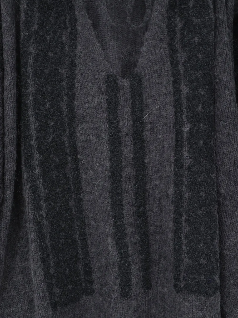 Mes Demoiselles ruffled tie-fastening top Grijs