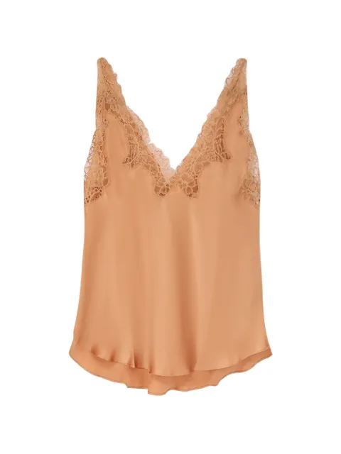 Mes Demoiselles lace-trim camisole top