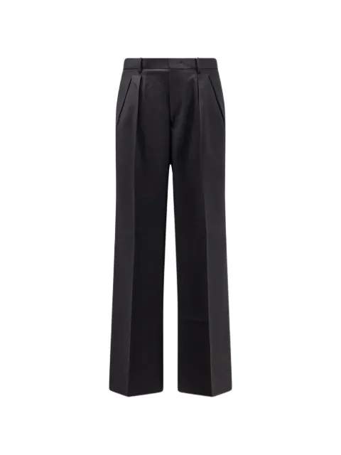 TONYWACK pleated wool-blend trousers