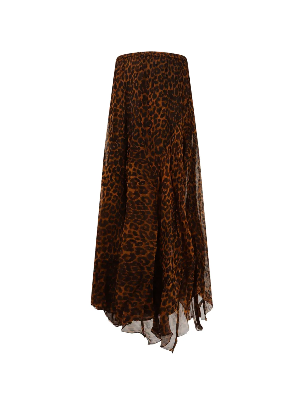 Mes Demoiselles Susu maxi-rok met luipaard-print Bruin