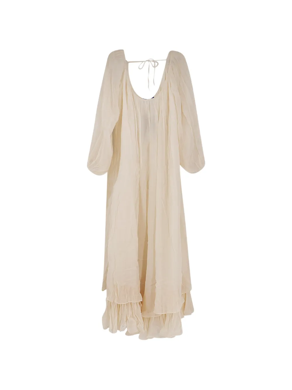 Mes Demoiselles Gelaagde maxi-jurk Beige