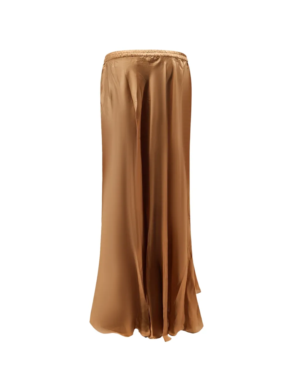 Mes Demoiselles Calista maxi-rok met satijn-effect Bruin