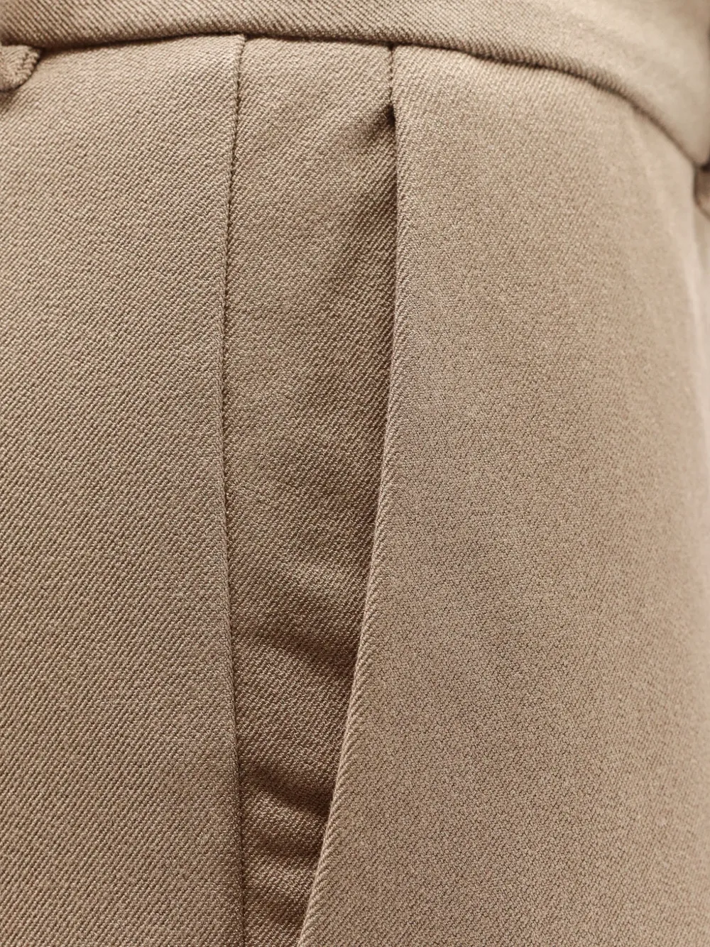 JOSEPH Coleman pantalon met gekreukt effect Bruin