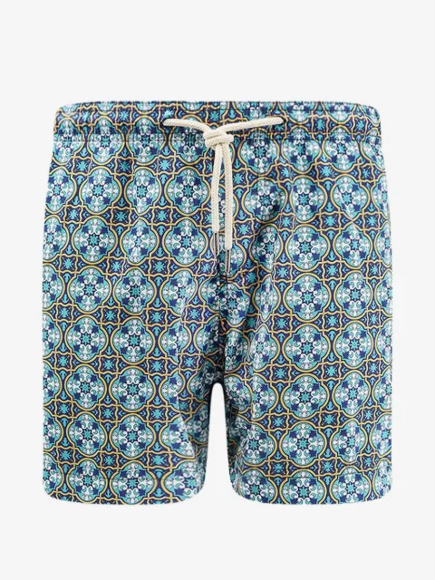PENINSULA SWIMWEAR Santo Stefano geometric-print swim trunks