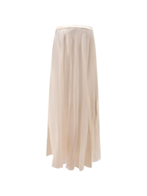 Mes Demoiselles Calista satin-effect maxi skirt