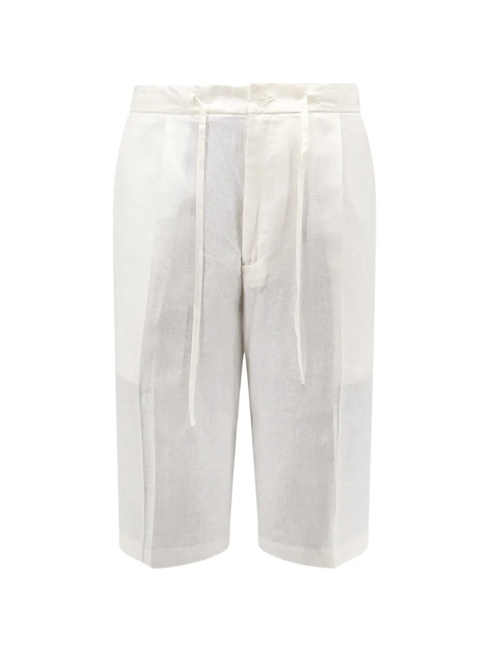 Hevo drawstring-waist pleated shorts - Toni neutri