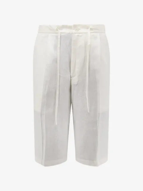 Hevo drawstring-waist pleated shorts