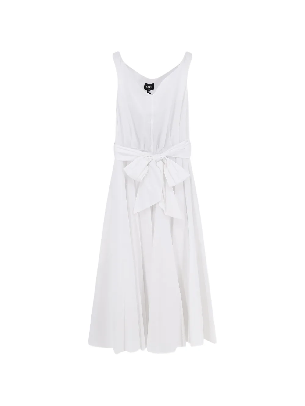 Lavi Couture Mambo Flare Midi Dress In White