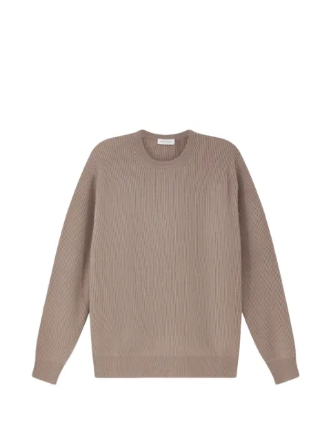 Bramani Cashmere ribbed-knit cashmere sweater