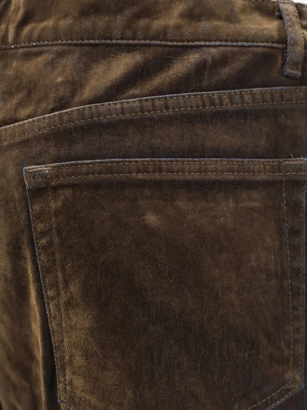TONYWACK Straight broek Bruin
