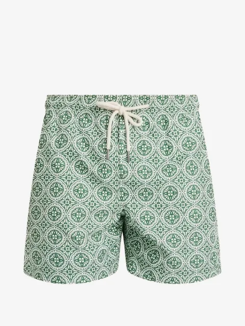 PENINSULA SWIMWEAR Montecristo geometric-print swim trunks