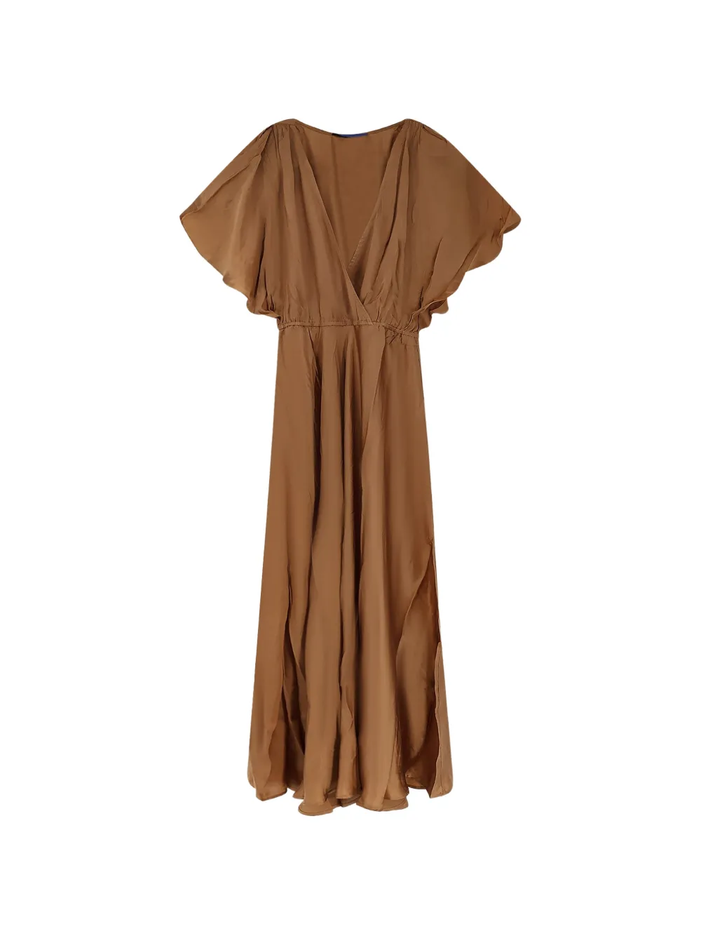 Mes Demoiselles Cascais ruffled maxi dress - Marrone