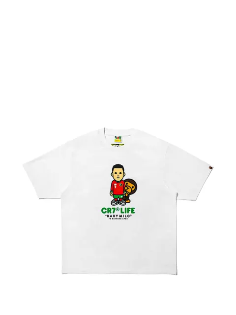 A BATHING APE® x CR7 Life Baby Milp relaxed fit T-shirt