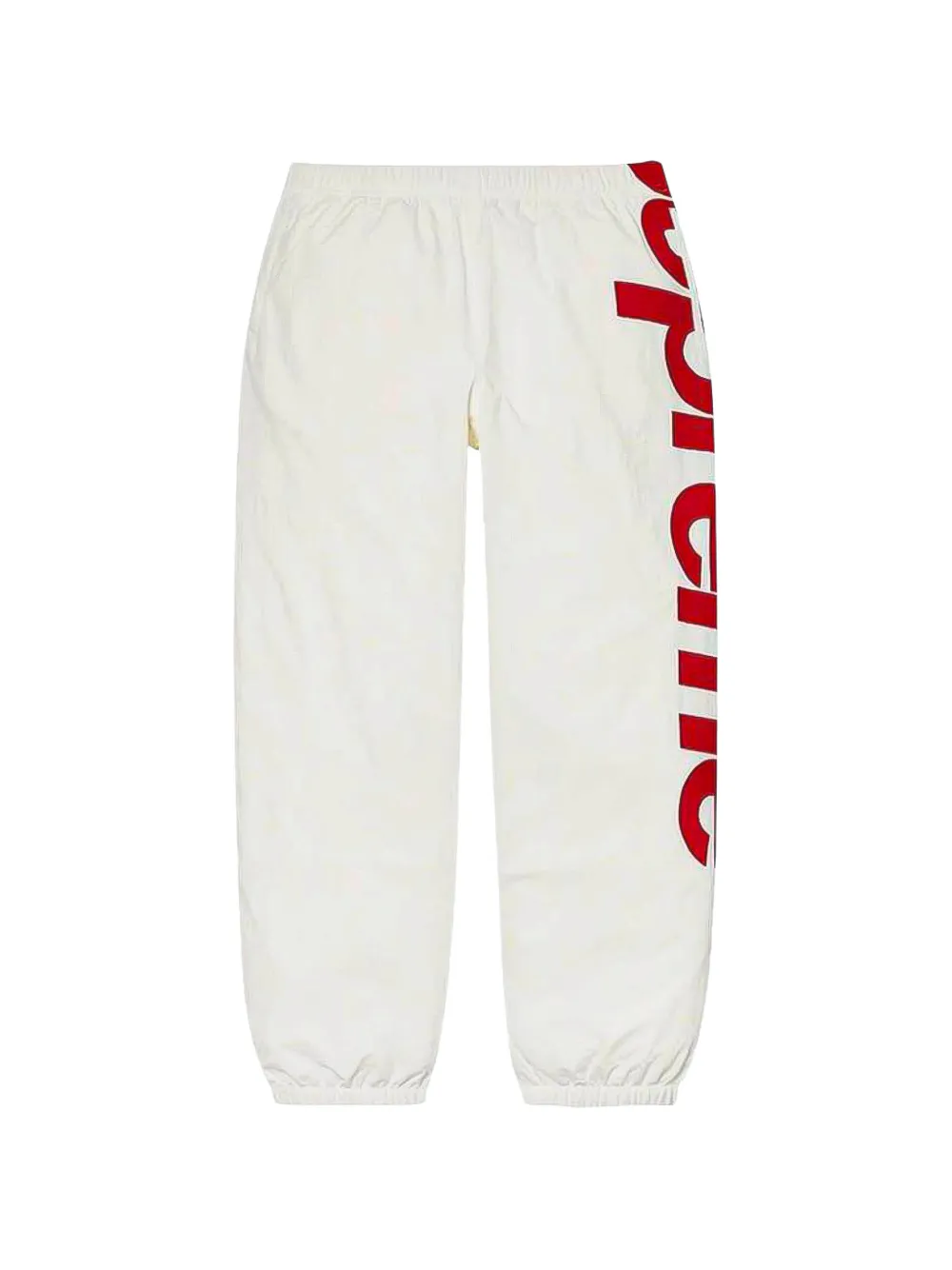 Supreme logo-print track pants - Weiß