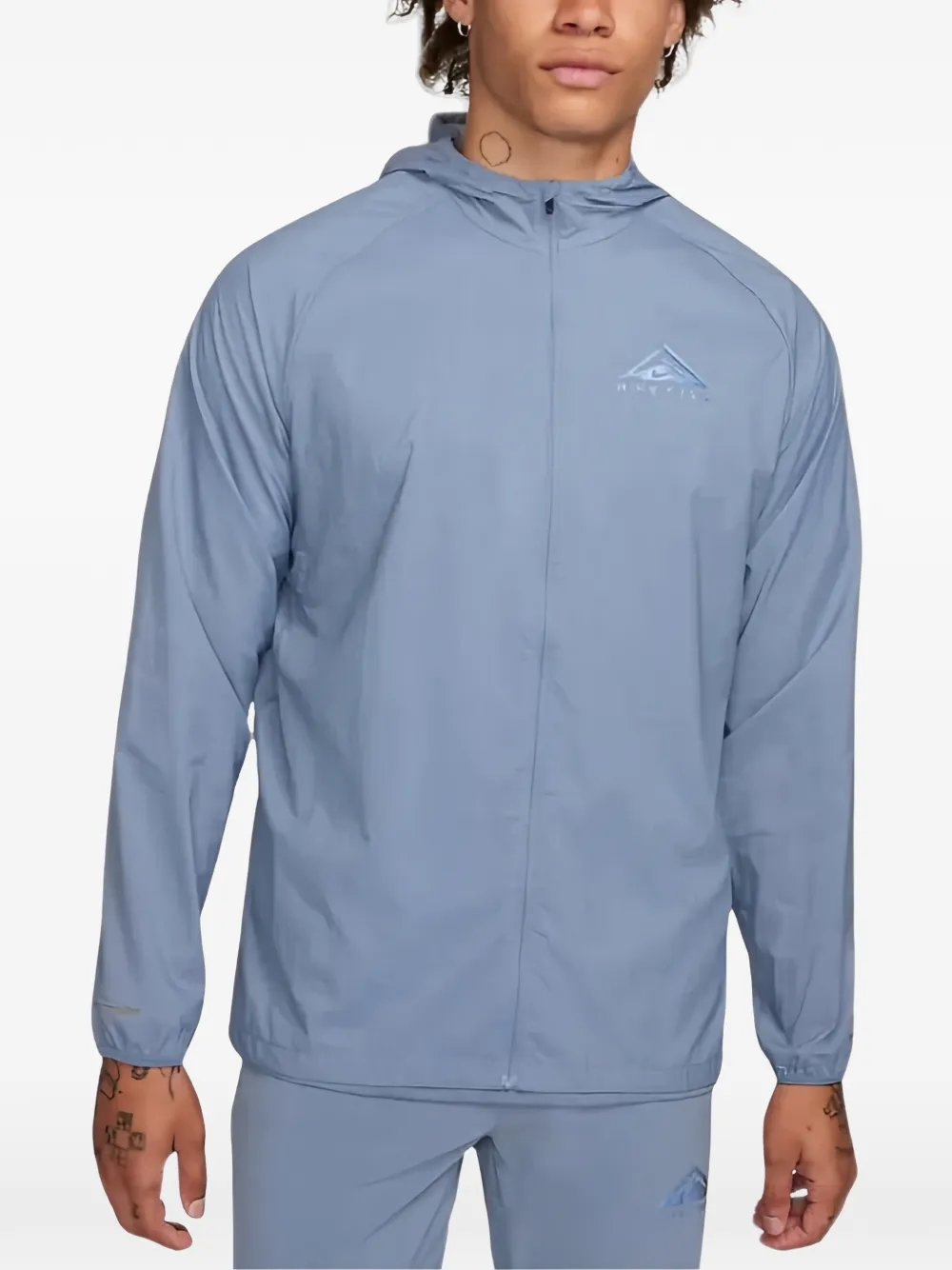 Nike Trail Aireez jacket Blauw