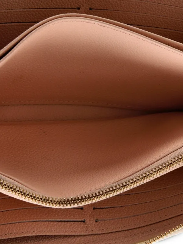 Louis Vuitton Pre-Owned ジッピーウォレット バイカラー モノグラム