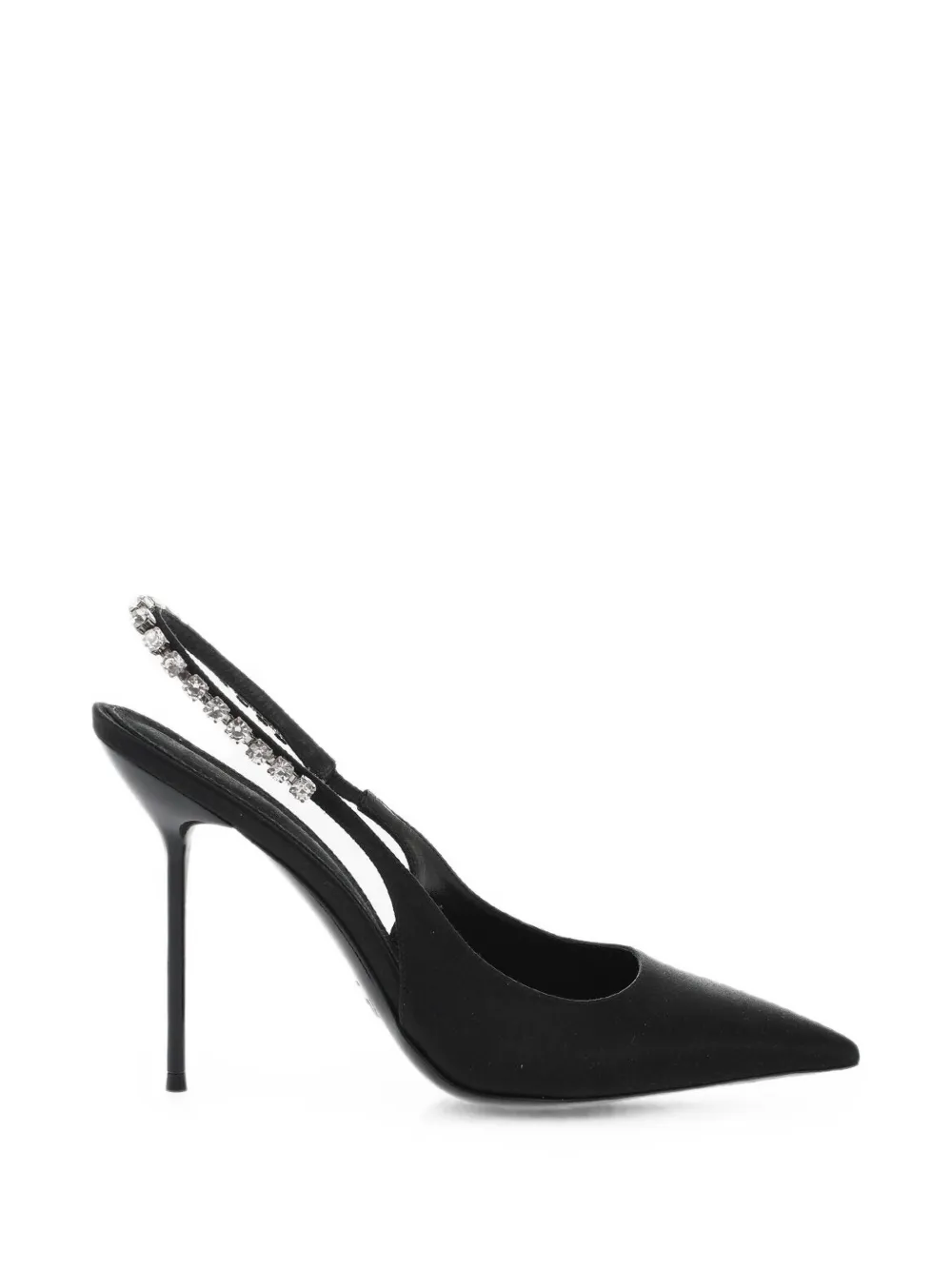 Paris Texas Lidia crystal-embellished slingback pumps Zwart