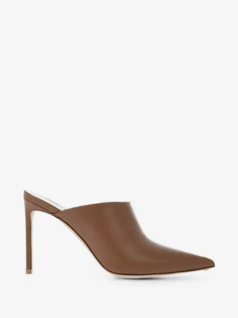Francesco Russo pointed-toe stiletto mules