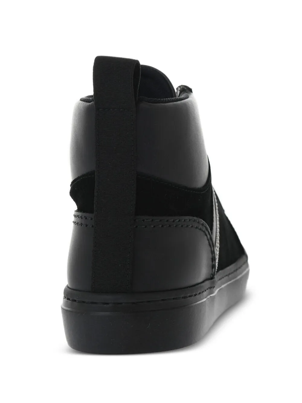Fabiana Filippi High-top sneakers verfraaid met stras Zwart