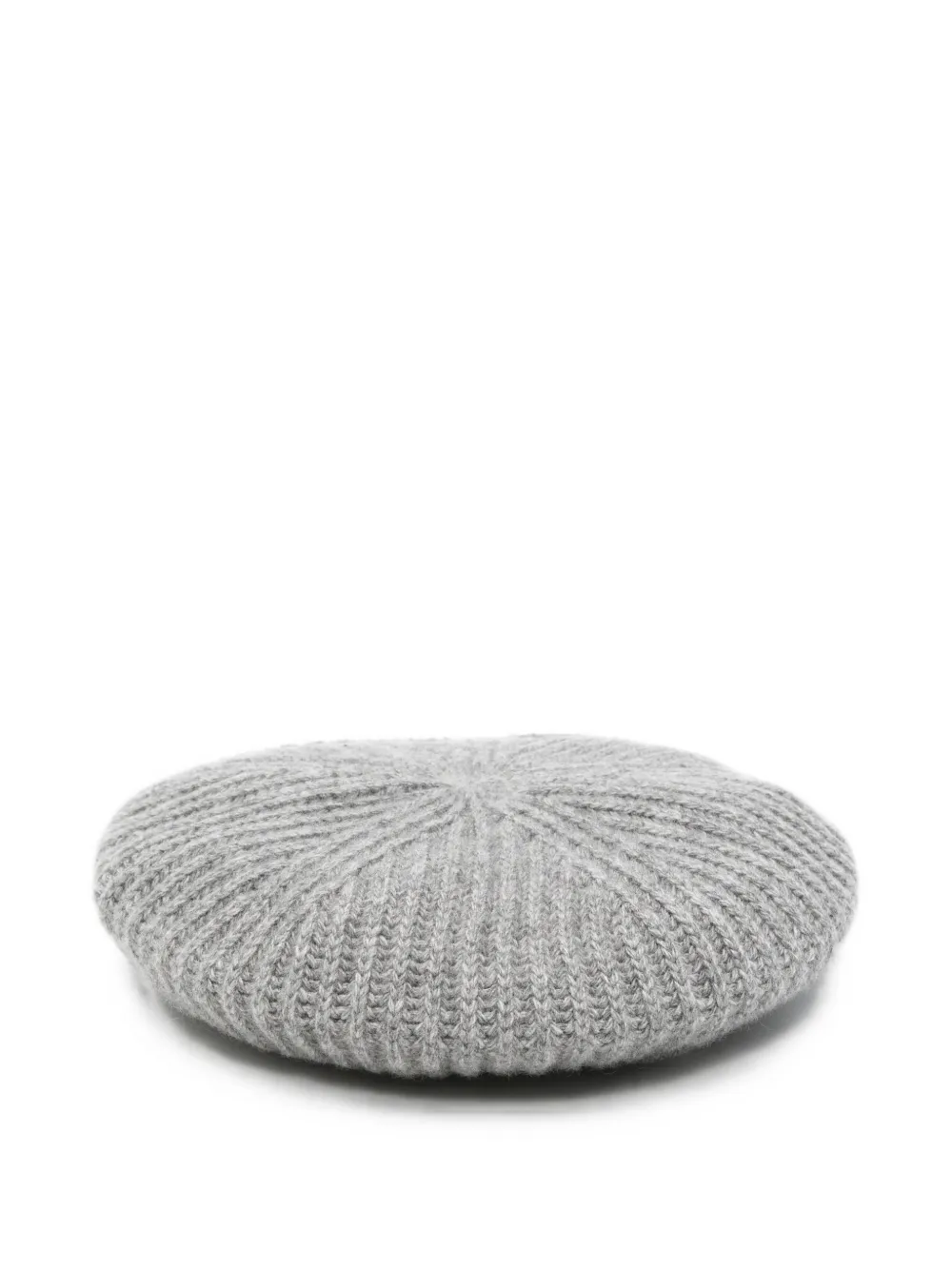 Miu Baret met geborduurd logo Grijs