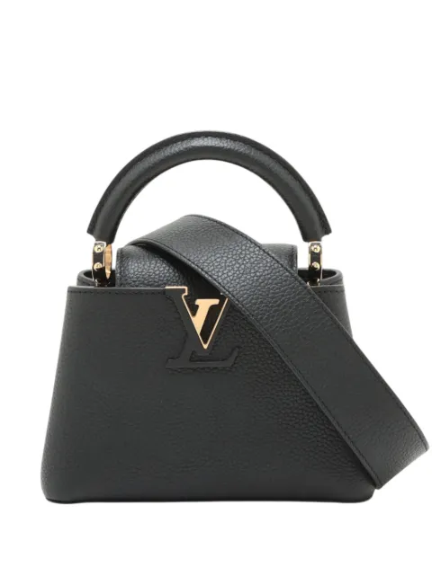 Louis Vuitton Pre-Owned 2021-2026 Taurillon Mini Capucines satchel