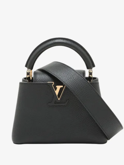Louis Vuitton Pre-Owned 2021-2026 Taurillon Mini Capucines satchel