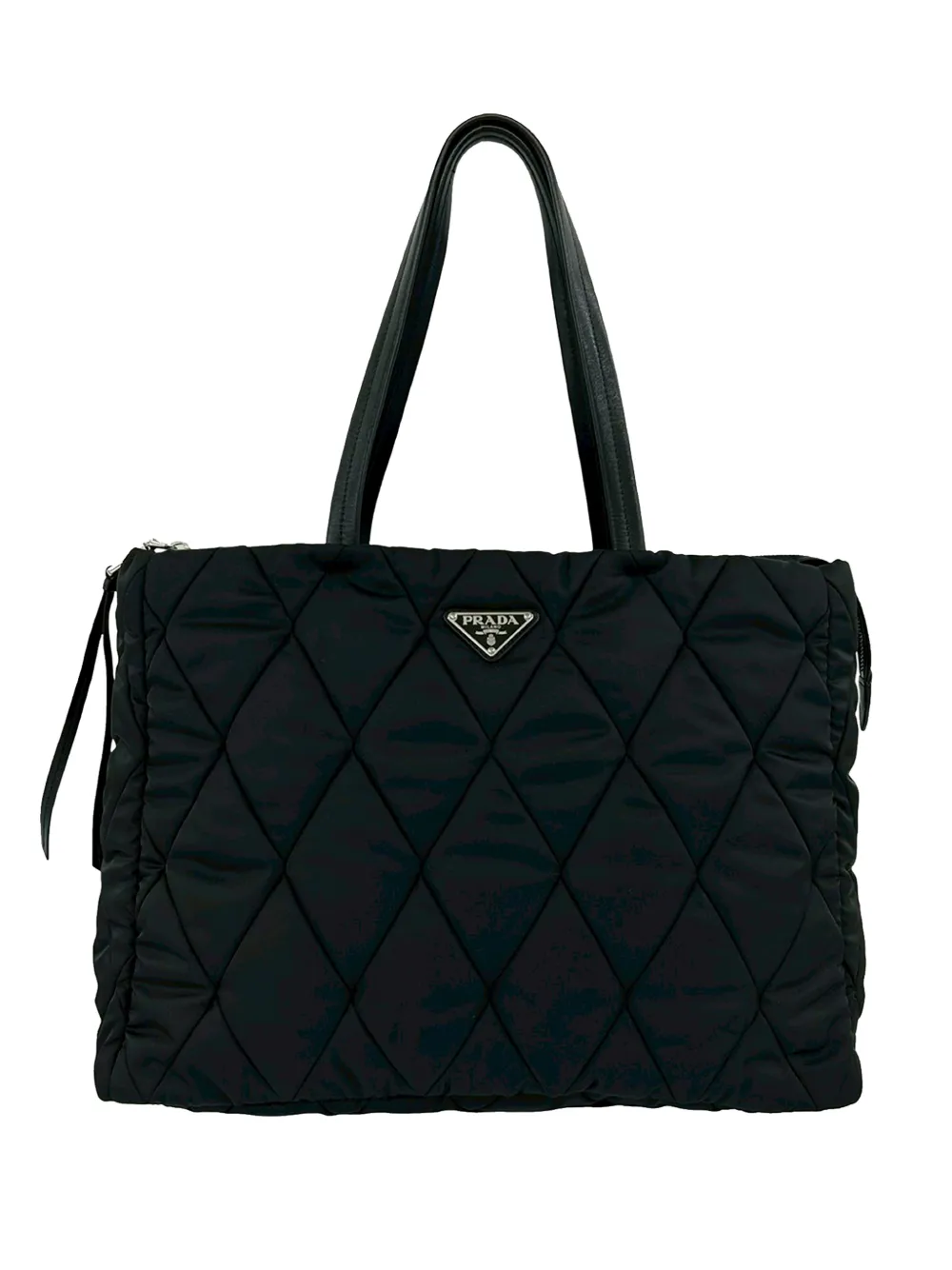 Prada Pre-Owned 2013-2026 Impuntu Tessuto Tote Bag - Schwarz