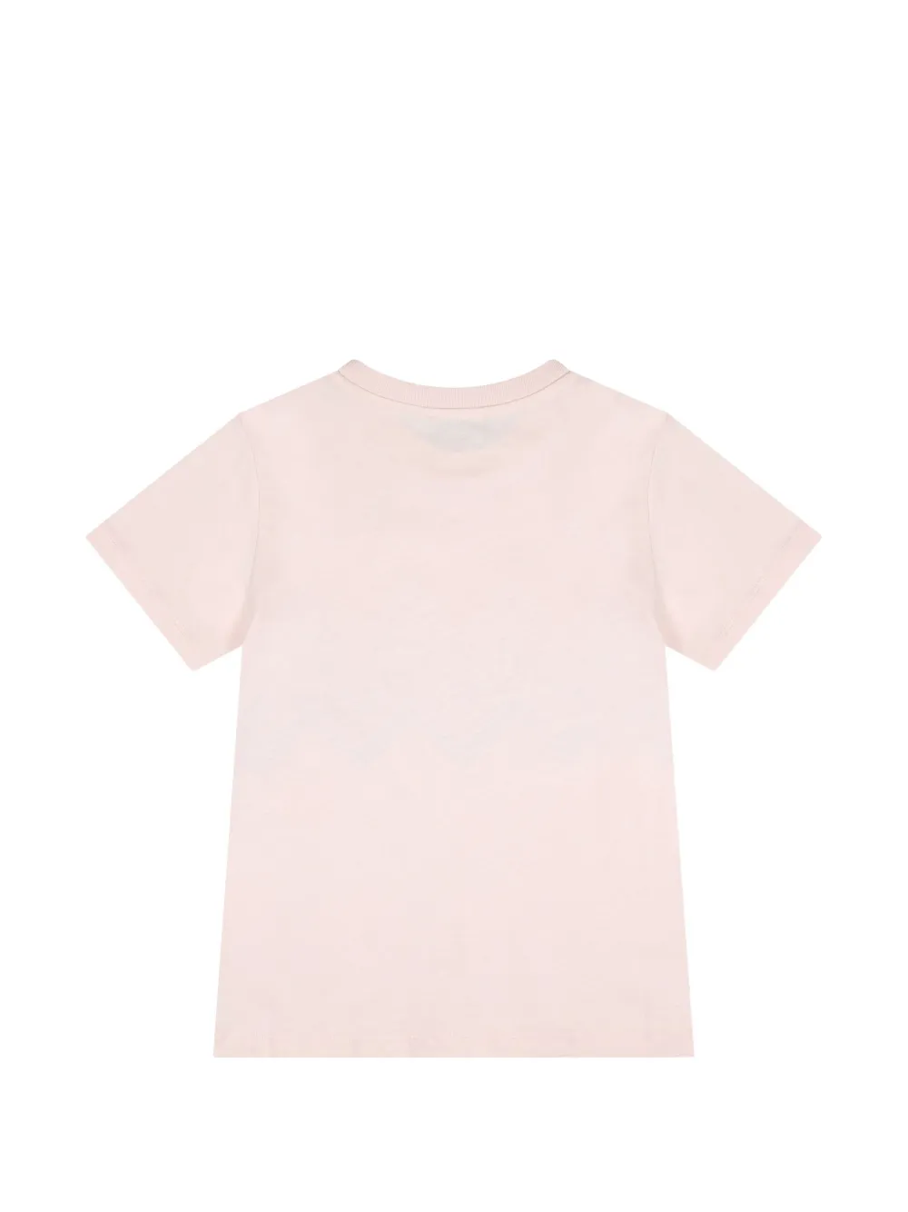 Missoni Kids T-shirt met logoprint Roze