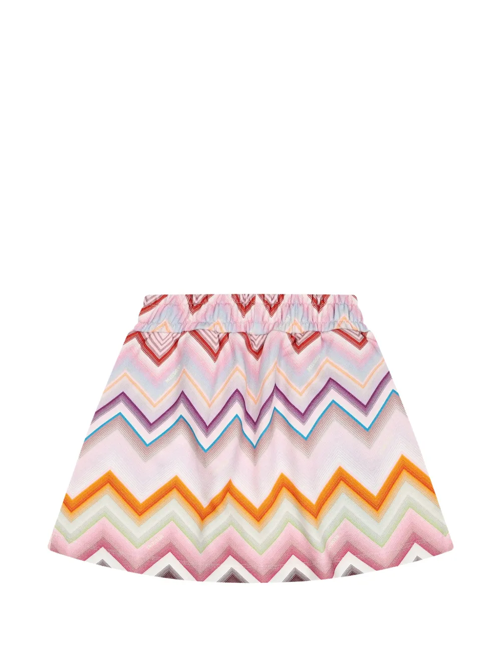 Missoni Kids Gonna con stampa a zigzag - Rosa