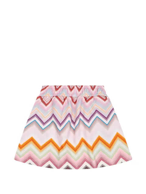 Missoni Kids zigzag-print skirt