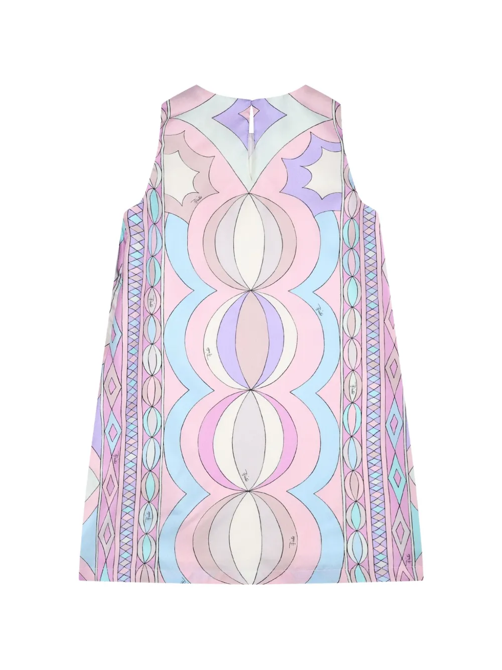 PUCCI Junior Iride-print sleeveless dress Roze