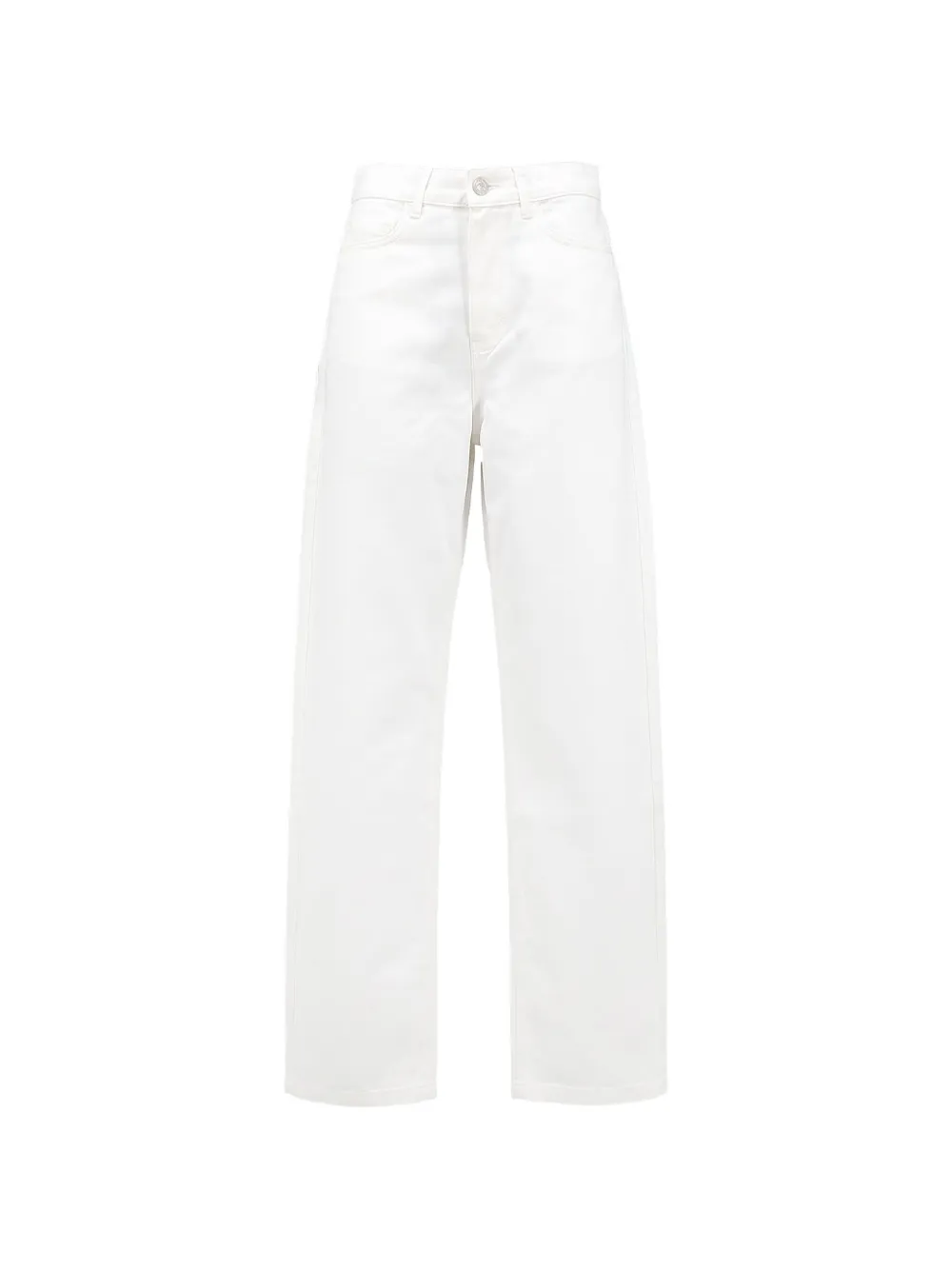 The Frankie Shop Nelton barrel leg jeans - white - Bianco