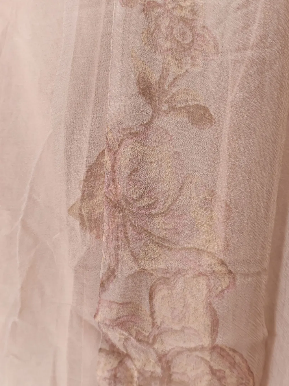 Mes Demoiselles Gigi maxi-rok met bloemen-patroon Beige