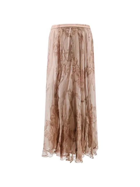 Mes Demoiselles Gigi floral-pattern maxi skirt