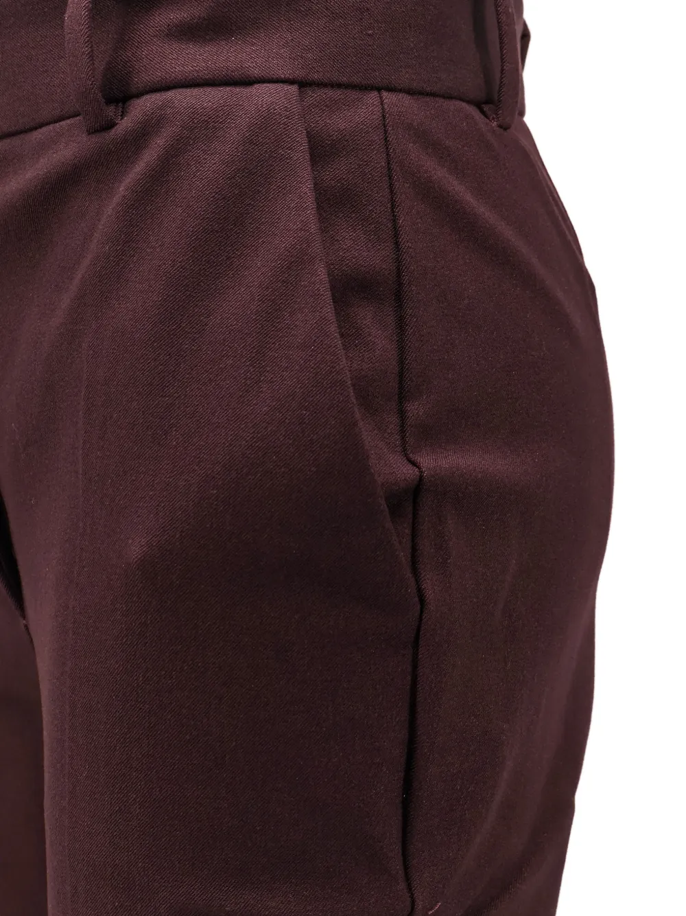 JOSEPH pressed-crease trousers Bruin