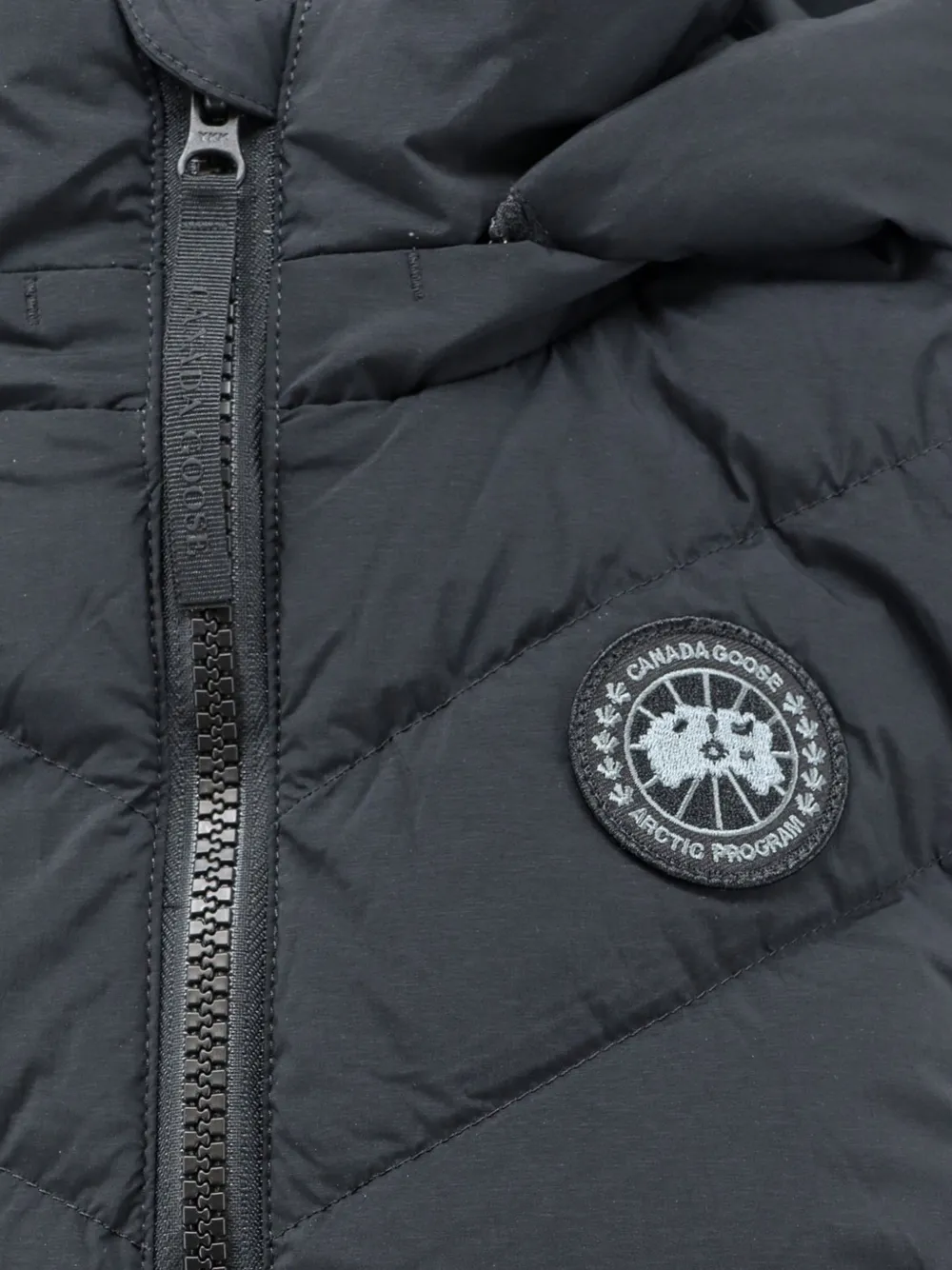 Canada Goose Bodywarmer met capuchon Zwart
